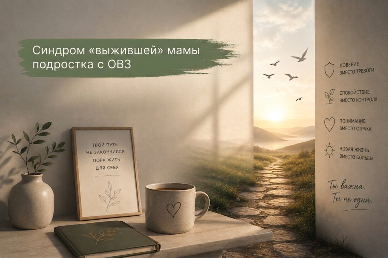 Война окончена, но солдат не уходит с поста: синдром «выжившей» мамы подростка с ОВЗ
