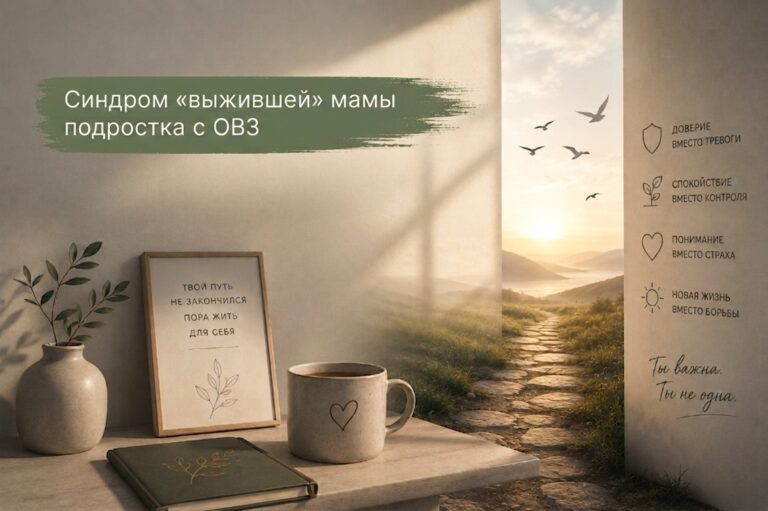 Война окончена, но солдат не уходит с поста: синдром «выжившей» мамы подростка с ОВЗ